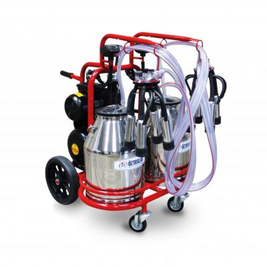 Milking Machine Double Bucket Double Cluster