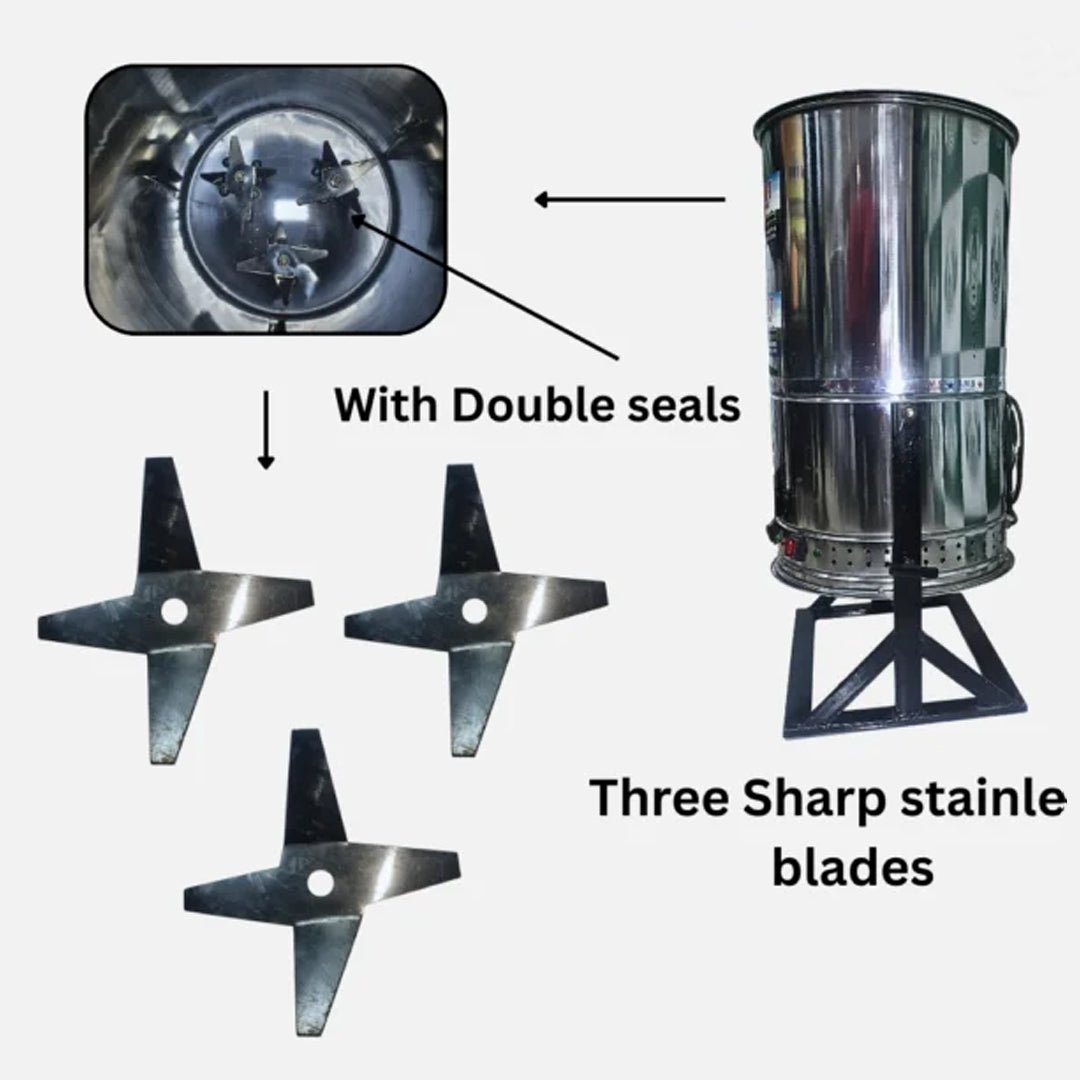 Dry Grinder 5 KG Capacity – Heavy Duty Stainless Steel Blades