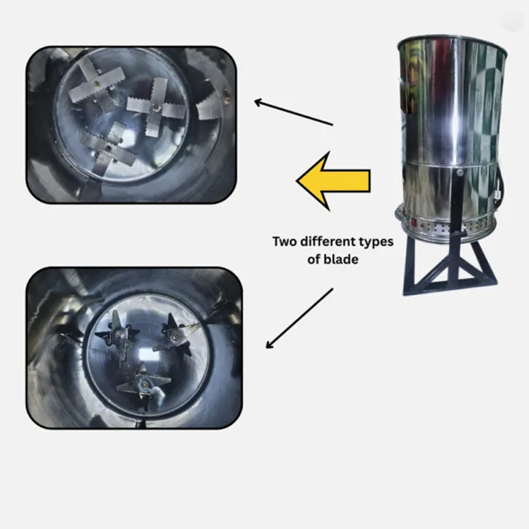 Dry Grinder 5 KG Capacity – Heavy Duty Stainless Steel Blades