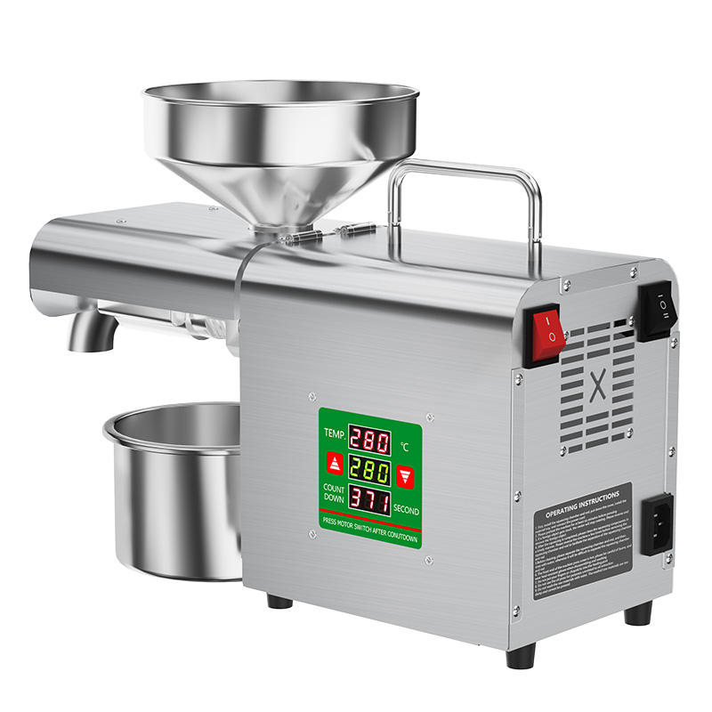 X3 Smart Home Oil Extractor Multi-functional Cold Press Oil Maker Eco-friendly Healthy Supports Various Seeds Oil Pressers