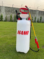 8 Liters Manual Hand Pump Weed Spray Gallon Garden White Pressure Sprayer