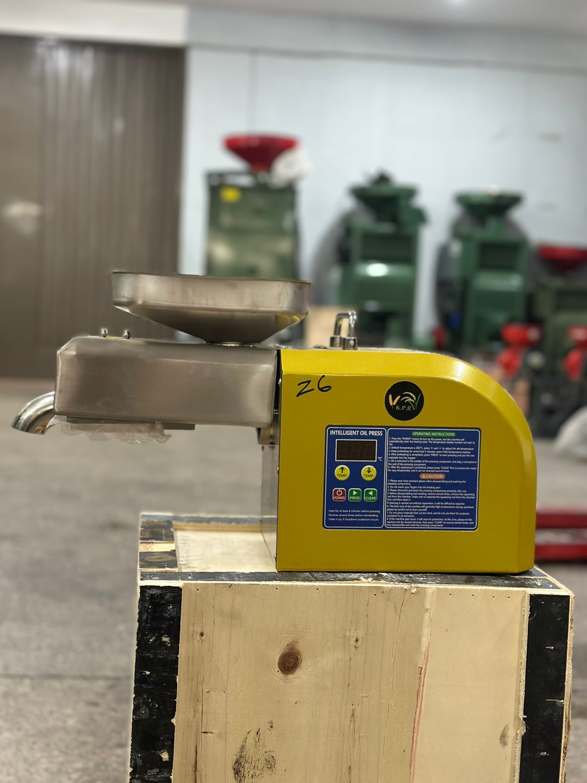 Z6 Oil Press Stainless Steel Oil Press Machine